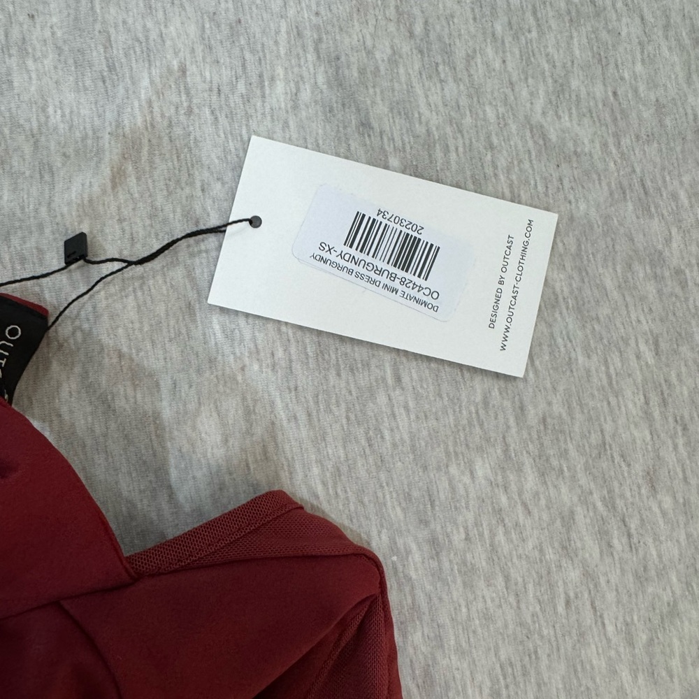 OUTCAST DOMINATE RED MINI DRESS - Picture 11 of 15